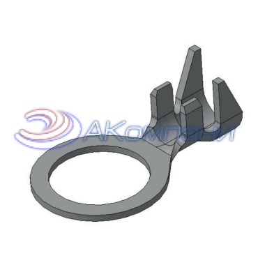 45 7373 8541 Наконечник кольцевой d=12,5мм, сечение 2,5-4,0мм2, Ол, на катушке